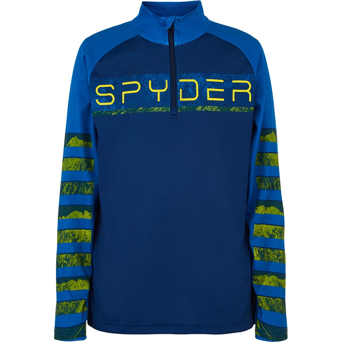 Spyder Boys' Peak Zip T-Neck