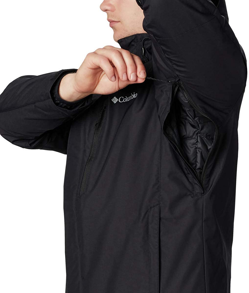 Columbia Men\'s Whirlibird IV Interchange Jacket, Waterproof & Breathable