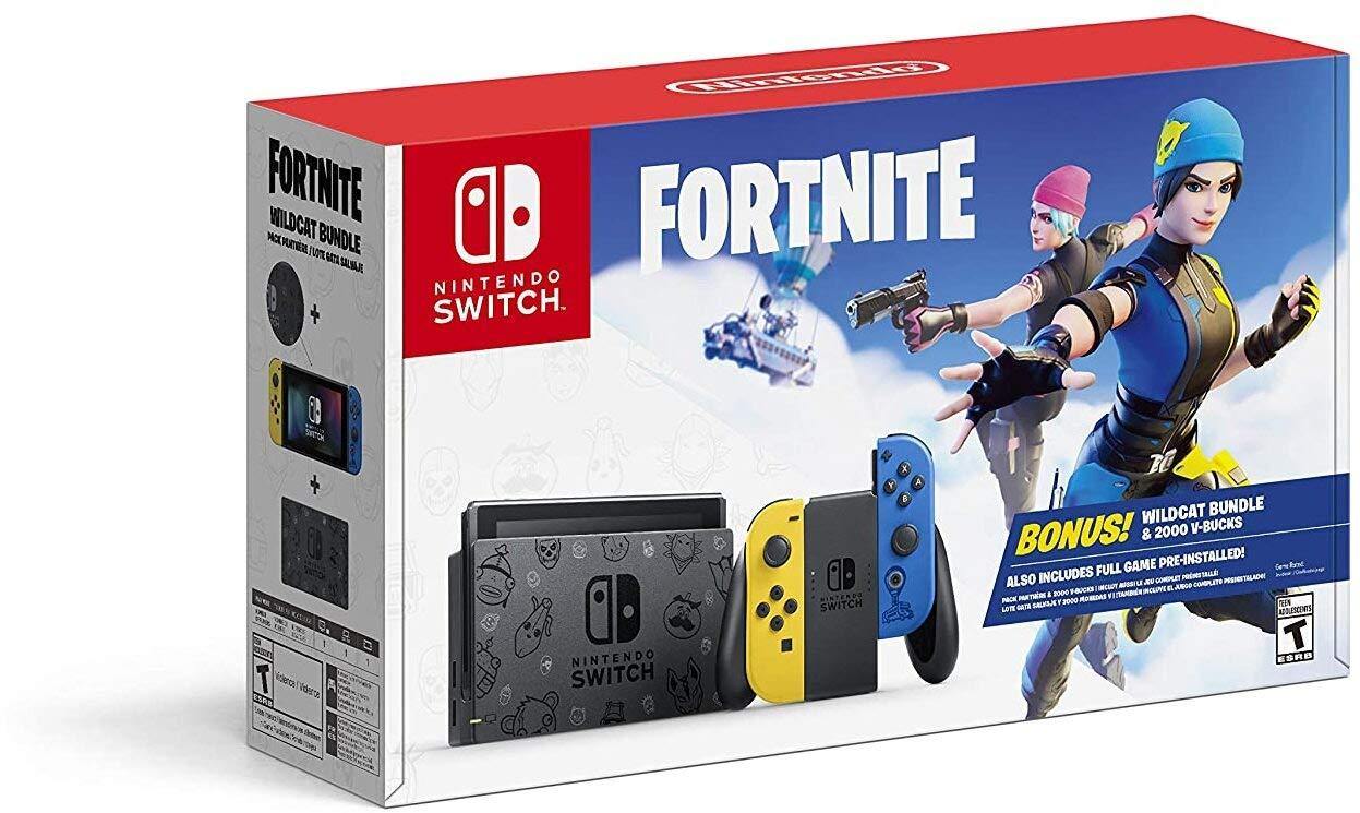 Nintendo Switch Fortnite Wildcat Bundle - JOY2ESpree