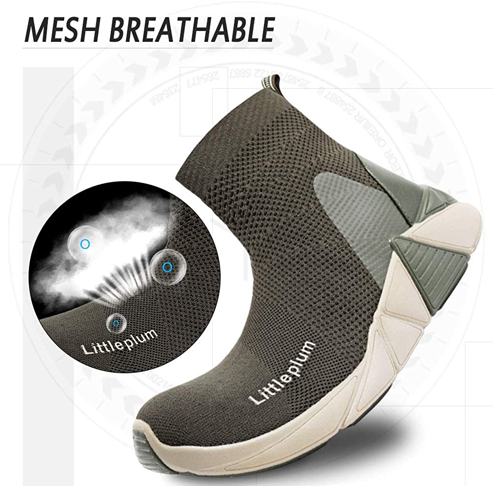Women's Walking Shoes Running Shoes Socks Platform Fashion Mesh Sneakers Air Cushion Athletic Gym Casual Loafers Dance Hip-hop Shoes
