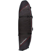 
                        
                          Load image into Gallery viewer, Ocean &amp; Earth - Triple Wheel ShortBoard/Fish Cover 6'0" - Black/Red/Grey
                        
                      