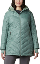
                        
                          Load image into Gallery viewer, Columbia Womens Heavenly Long Hooded Jacket
                        
                      