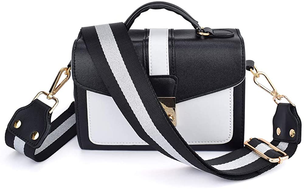 Bag/Purse Strap Replacement Crossbody Shoulder For Women Adjustable Jacquard Woven Cotton Guitar Strap Banjo Strap Style