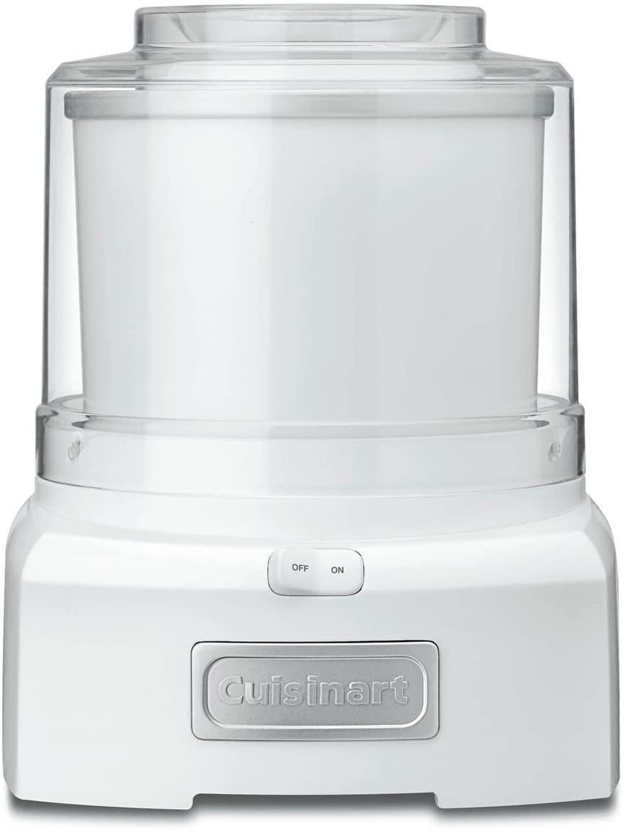 Cuisinart ICE21R Frozen Yogurt Automatic Ice Cream and Sorbet Maker,120 V, Thermoplastic, 1-1/2 qt, Red - JOY2ESpree