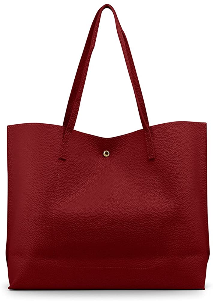 Oct17 Women Large Tote Bag - Tassels Faux Leather Shoulder Handbags, Fashion Ladies Purses Satchel Messenger Bags