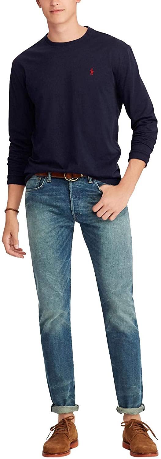 Polo Ralph Lauren Men's Crew Neck Long Sleeve Tee