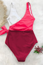 
                        
                          画像をギャラリービューアに読み込む, CUPSHE Women's One Piece Swimsuit Knotted Color Block Bathing Suit
                        
                      