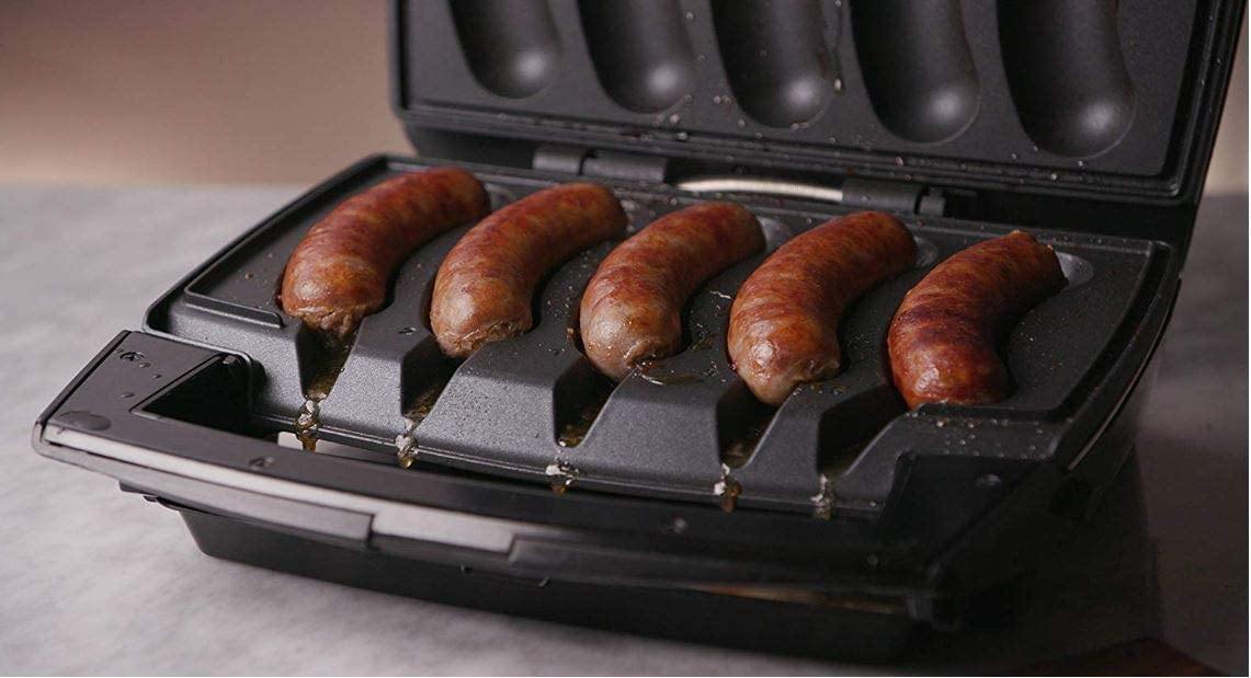 Johnsonville Sizzling Sausage Electric Indoor Grill - JOY2ESpree