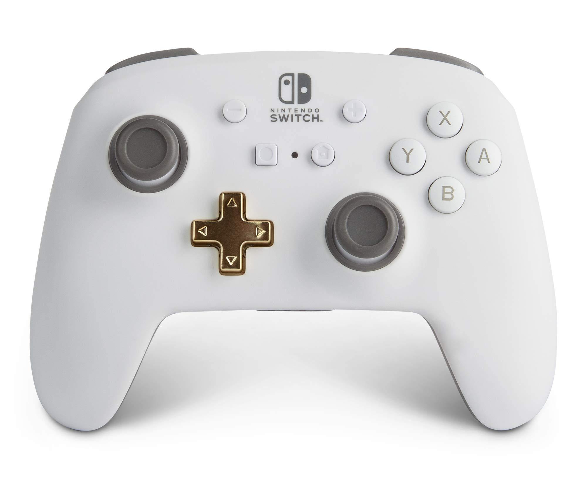 PowerA Enhanced Wireless Controller for Nintendo Switch - White - JOY2ESpree