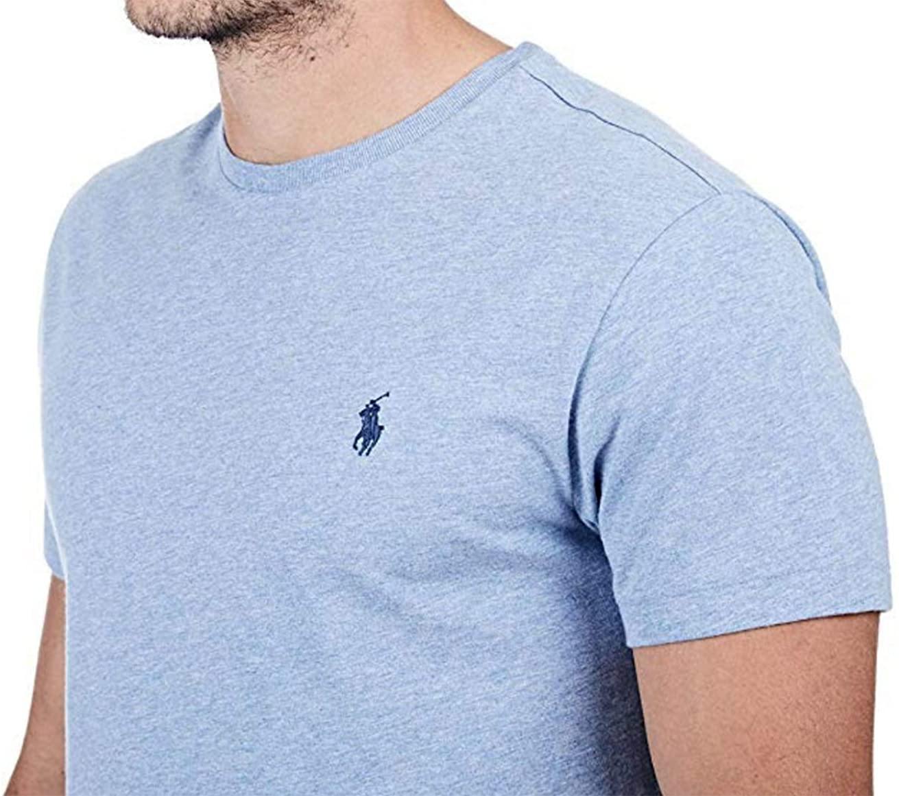 Polo Ralph Lauren Mens Short Sleeve T-Shirt Hampton Purple
