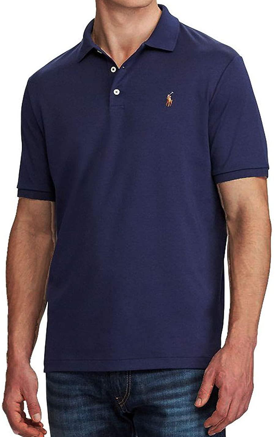 Polo Ralph Lauren Mens Custom Fit Short Sleeves Polo Shirt