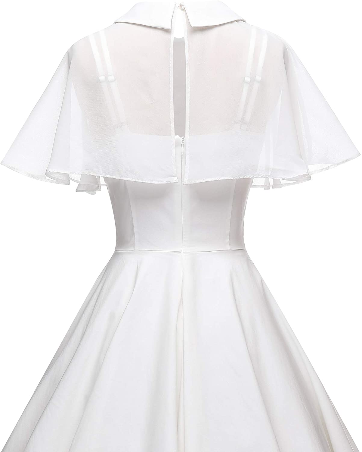 GownTown Women's 1950s Cloak Two-Piece Cocktail Dress