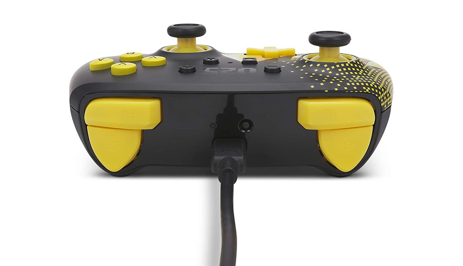 PowerA Enhanced Wireless Controller for Nintendo Switch - Waluigi, Nintendo Switch Lite, Gamepad, game controller, Bluetooth controller, rechargeable - JOY2ESpree