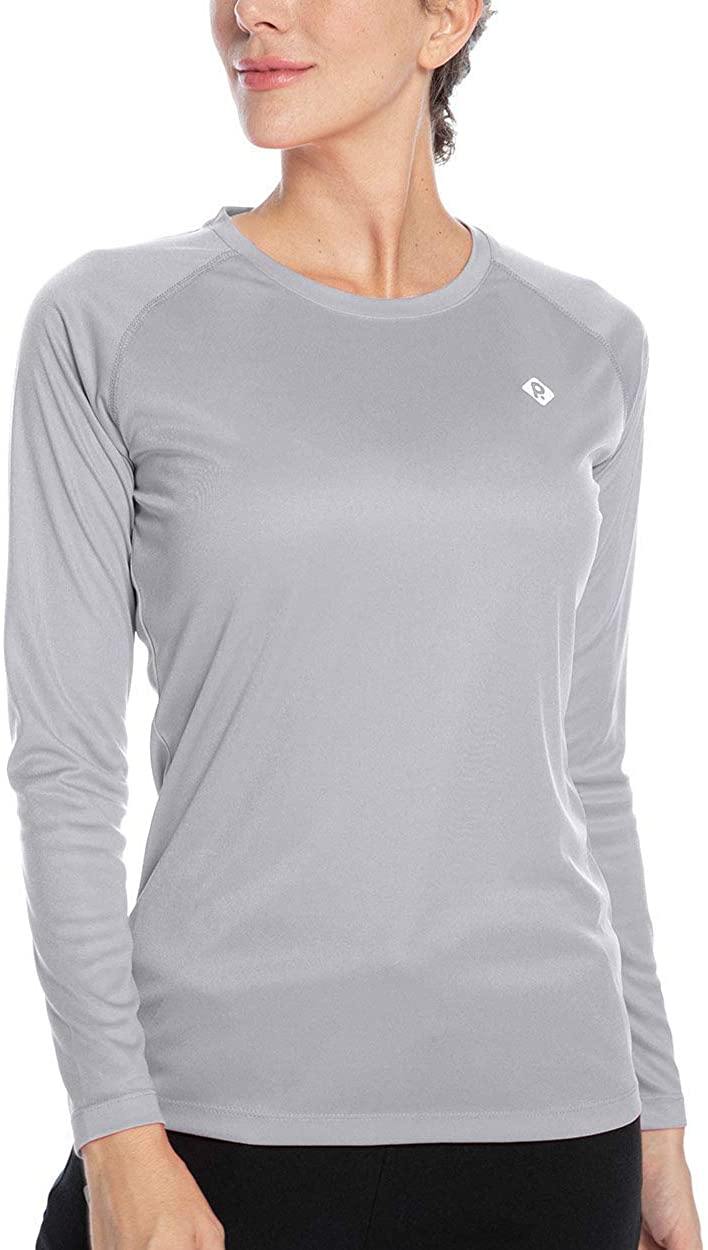Women's UPF 50+ Sun Protection Hiking Shirts Long Sleeve Quick Dry Rashguard Athletic Running Fishing Shirts - JOY2ESpree