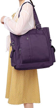 
                        
                          將圖片載入圖庫檢視器 Canvas Tote Bag Waterproof Nylon Multi Pocket Shoulder Bags Laptop Work Bag Teacher Purse and Handbags for Women &amp; Men
                        
                      