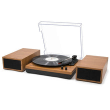 
                        
                          गैलरी व्यूवर में इमेज लोड करें, LP&amp;No.1 Retro Bluetooth Record Player with Stereo External Speakers - JOY2ESpree
                        
                      