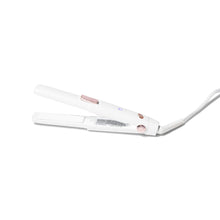 
                        
                          Load image into Gallery viewer, T3 - SinglePass Compact Styling Iron (White &amp; Rose Gold)
                        
                      