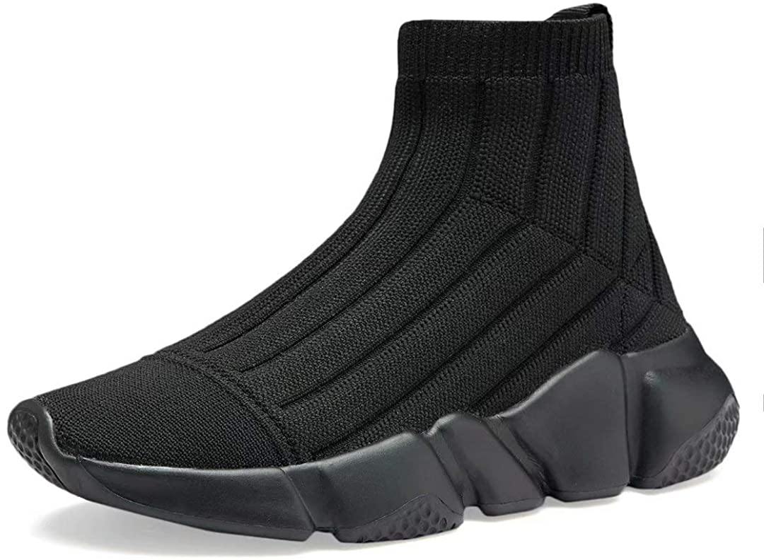 YAVY Kids Sock Sneakers for Boys and Girls Tennis Sock Shoes Lightweight Running Shoes Breathable Casual Sports Shoes - JOY2ESpree
