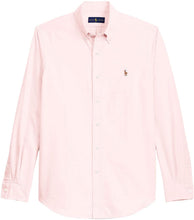 
                        
                          Load image into Gallery viewer, Ralph Lauren Mens Logo Button-Down Dress Shirt
                        
                      