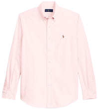 
                        
                          Load image into Gallery viewer, Ralph Lauren Mens Logo Button-Down Dress Shirt
                        
                      