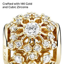 
                        
                          Muat gambar ke penampil Galeri, Pandora Jewelry Inner Radiance Cubic Zirconia Charm in Gold 14K - JOY2ESpree
                        
                      