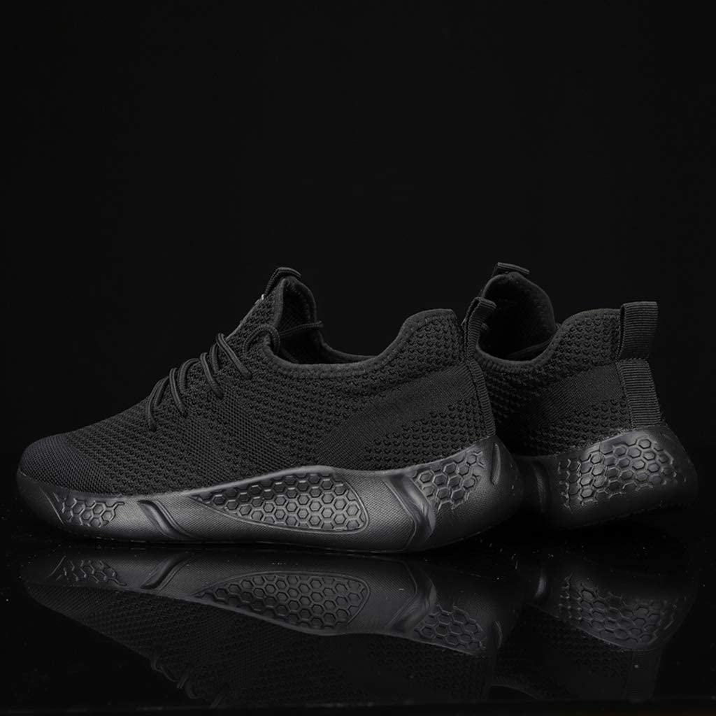 Damyuan Men's Sport Gym Running Shoes Walking Shoes Casual Lace Up Lightweight