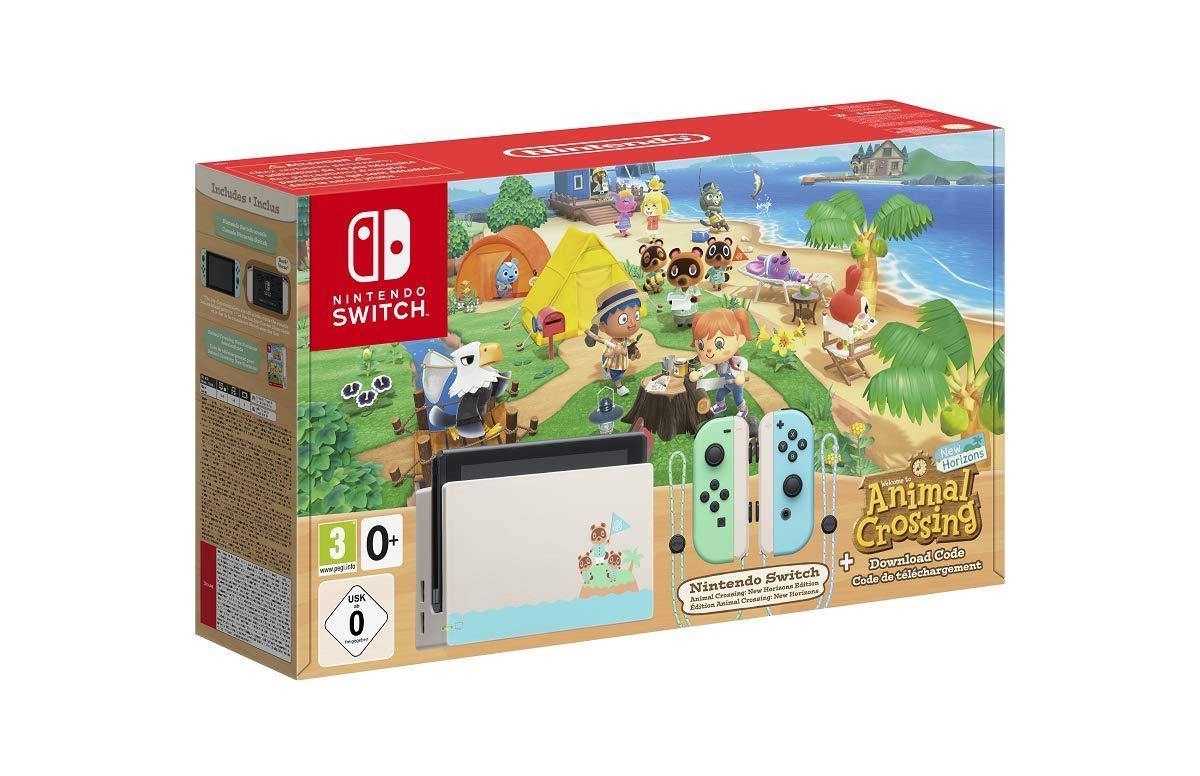 Nintendo Switch - Animal Crossing: New Horizons Edition - Switch - UK Version - JOY2ESpree