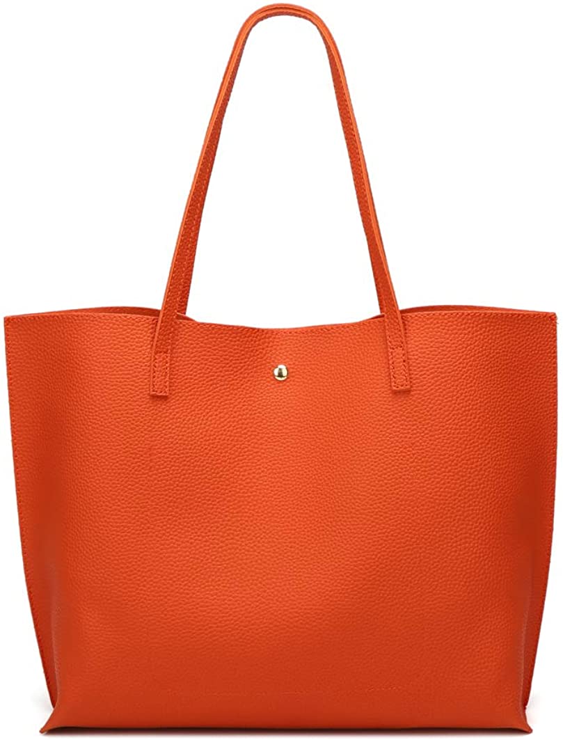 Women's Soft Faux Leather Tote Shoulder Bag from Dreubea, Big Capacity Tassel Handbag