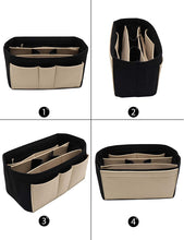 
                        
                          Muat gambar ke penampil Galeri, Felt Fabric Purse Tote Diaper Bag Organizer Insert Bag in Bag with Zipper Inner Pocket For Neverfull Speedy
                        
                      