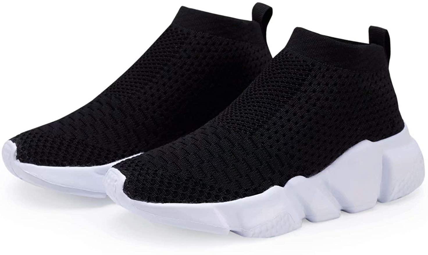 YAVY Kids Sock Sneakers for Boys and Girls Tennis Sock Shoes Lightweight Running Shoes Breathable Casual Sports Shoes - JOY2ESpree