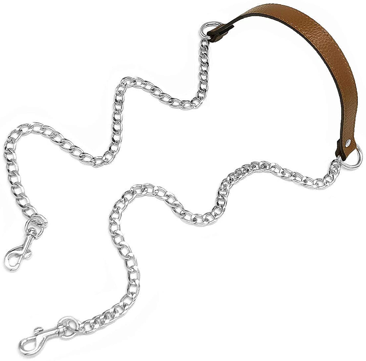 VanEnjoy Replacement Chain & Genuine Leather Shoulder Strap