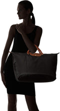 
                        
                          Load image into Gallery viewer, Longchamp Le Pliage Large Travel Bag, Red Garance, 17.75" x 13.75" x 9"
                        
                      