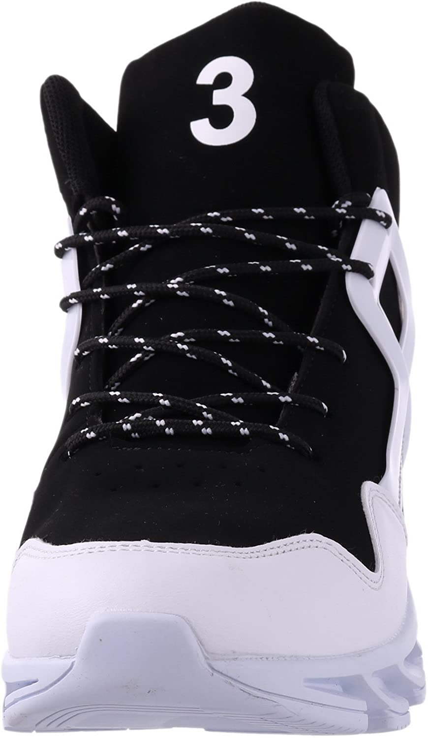 JOOMRA Men's Stylish Sneakers High Top Athletic-Inspired Shoes
