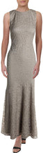 
                        
                          Load image into Gallery viewer, LAUREN RALPH LAUREN Jiliana Women's Embroidered Mesh Metallic Gown
                        
                      
