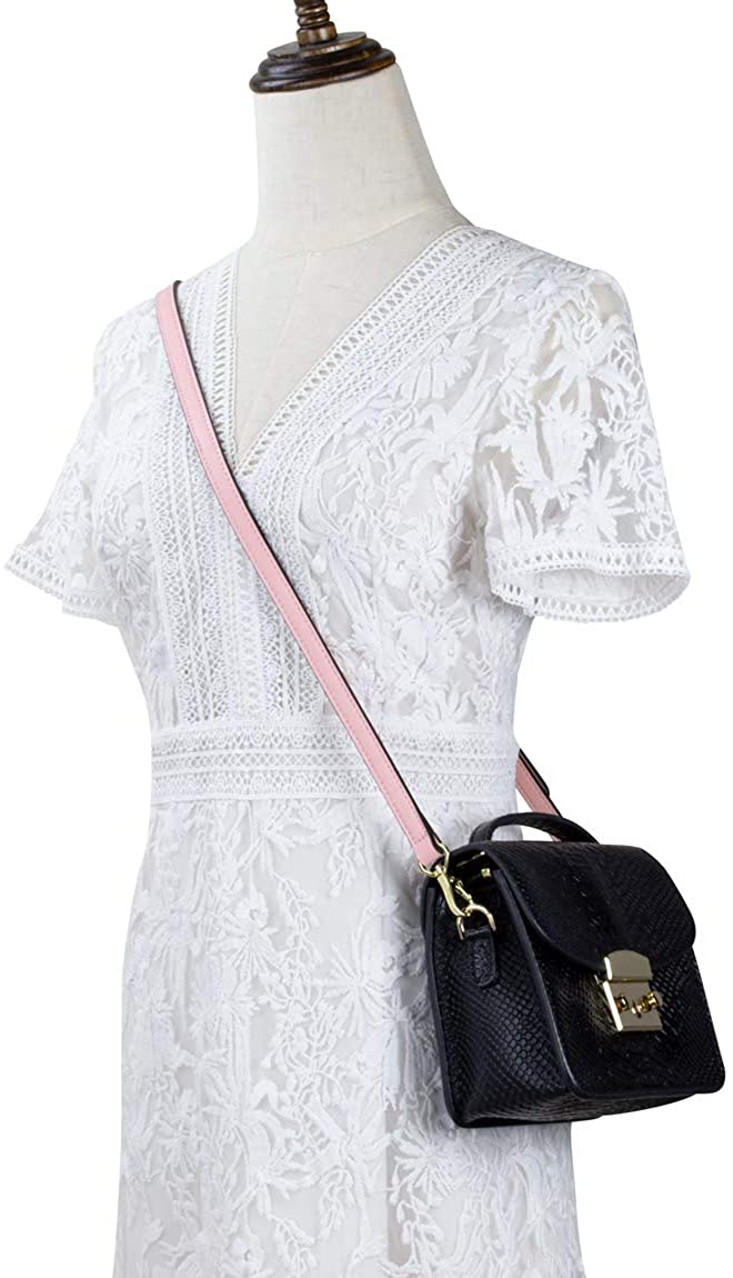 Allzedream Leather Purse Strap Replacement Crossbody Handbag Long Adjustable