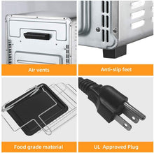 
                        
                          画像をギャラリービューアに読み込む, Air Fryer Toaster Oven Combo 8-in-1 Countertop Rotisserie &amp; Dehydrator - JOY2ESpree
                        
                      