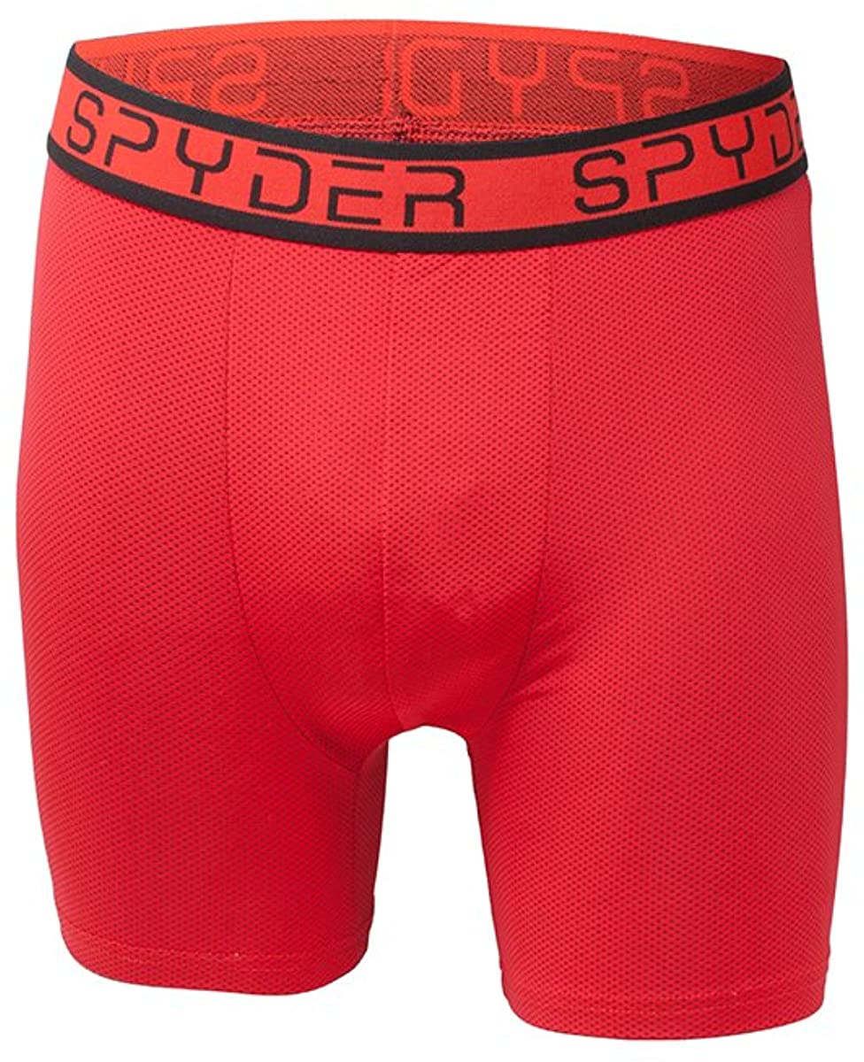Spyder Performance Mesh Mens Boxer Briefs Sports Underwear 3 Pack for Men