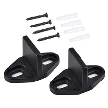 
                        
                          Cargar imagen en el visor de la galería, Homode Bottom Guide, 2 Pack Floor Guides Metal Steel Hardware for Sliding Barn Door, Powder Coated Black
                        
                      