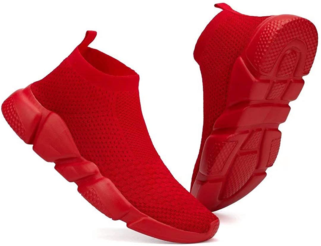 Voxge Men's and Women's Sock Sneakers Lightweight Breathable Athletic Running.