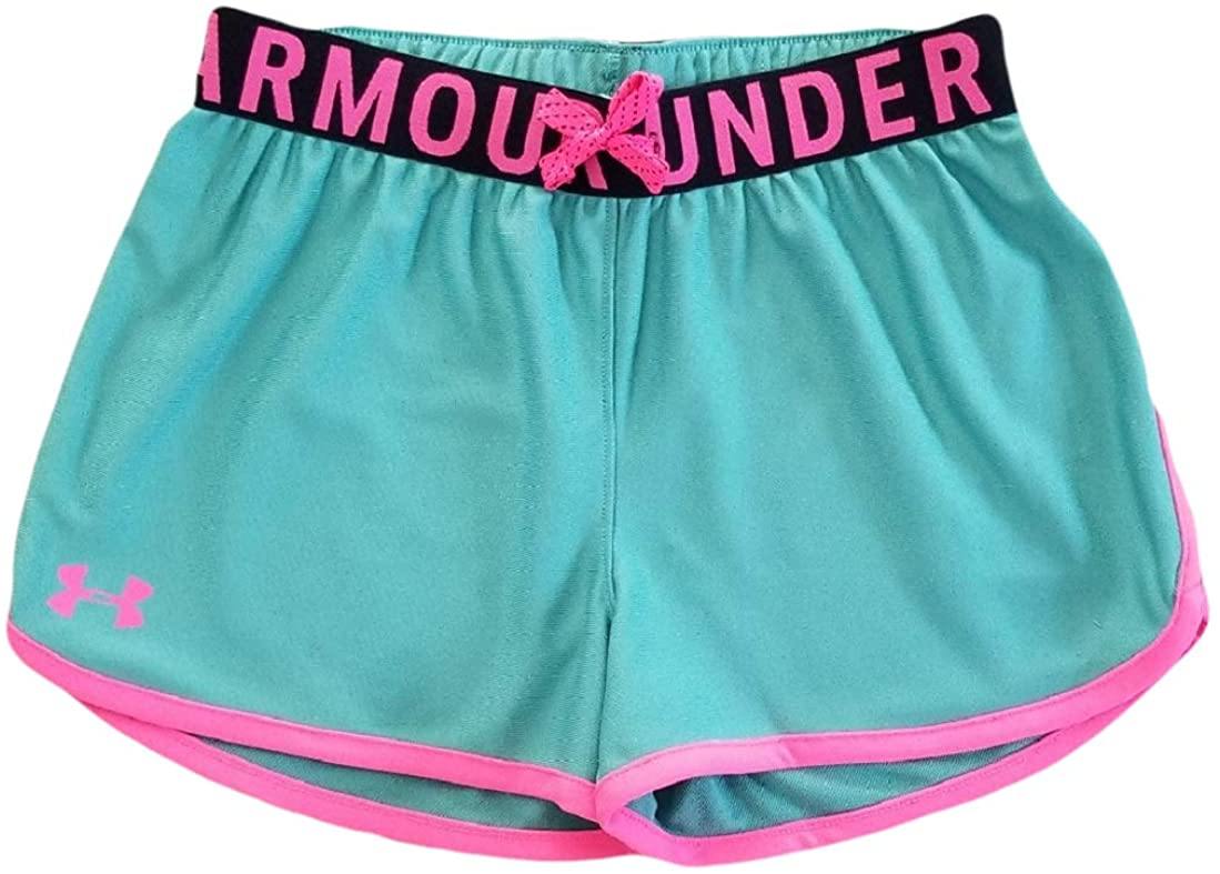 Under Armour Girls' Play Up Solid Workout Gym Shorts