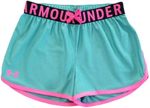 
                        
                          Cargar imagen en el visor de la galería, Under Armour Girls' Play Up Solid Workout Gym Shorts
                        
                      