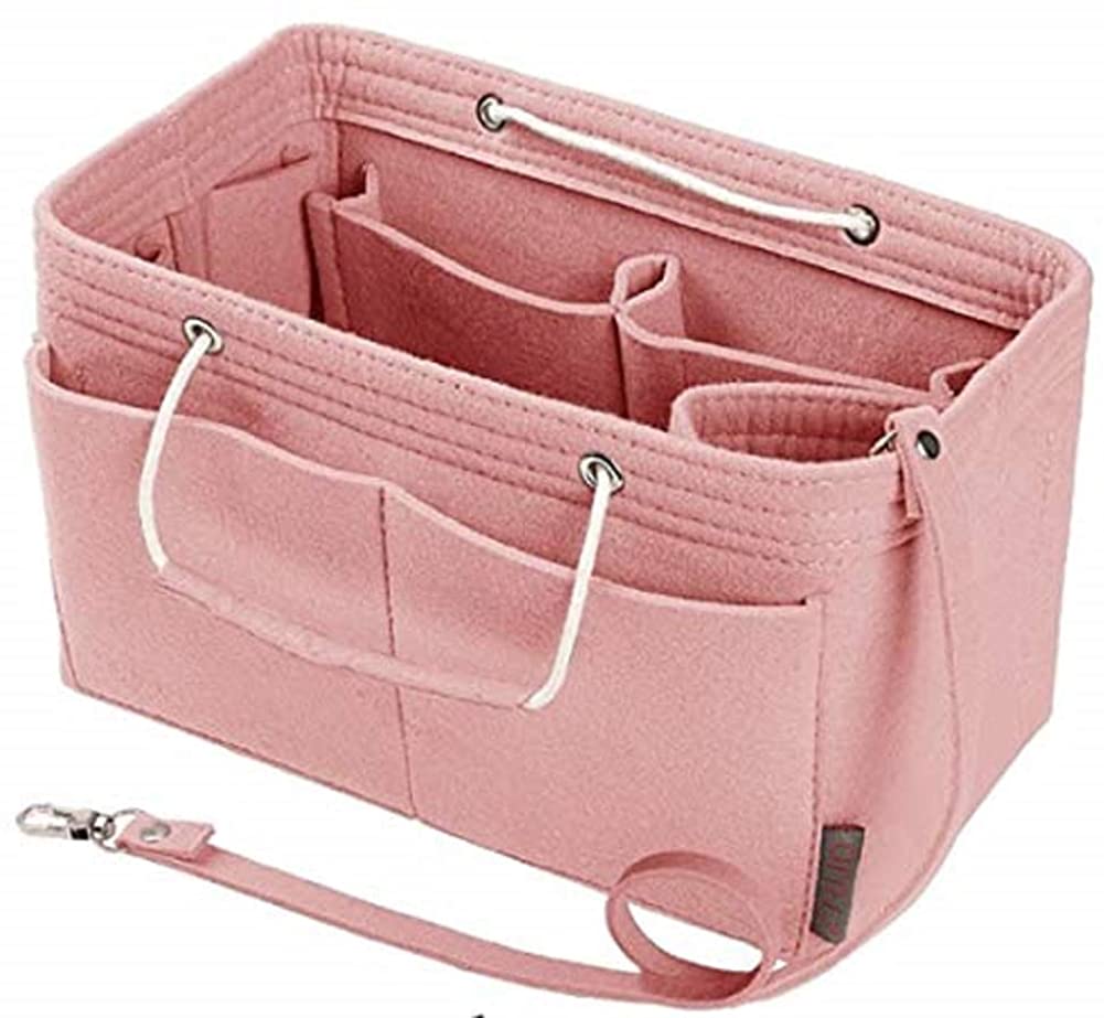 Purse Organizer, Multi-Pocket Felt Handbag Organizer, Purse Organizer Insert with Handles, Medium, Large, X-Large
