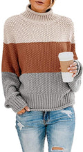 
                        
                          画像をギャラリービューアに読み込む, Saodimallsu Womens Turtleneck Oversized Sweaters Batwing Long Sleeve Pullover Loose Chunky Knit Jumper - JOY2ESpree
                        
                      