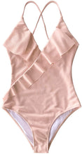 
                        
                          Muat gambar ke penampil Galeri, CUPSHE Women's One Piece Swimsuit Ruffle Wrap Textured Beach Swimwear Bathing Suits
                        
                      