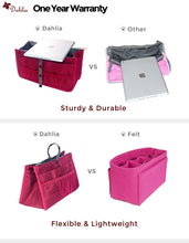 
                        
                          Load image into Gallery viewer, Dahlia's Patented Handbag Purse Organizer Insert - STURDY Flexible
                        
                      