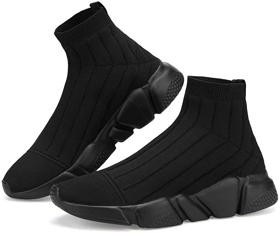 Voxge Men's and Women's Sock Sneakers Lightweight Breathable Athletic Running.