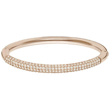 
                        
                          画像をギャラリービューアに読み込む, Swarovski Stone Mini Bangle White Rose Gold Plated Large - JOY2ESpree
                        
                      