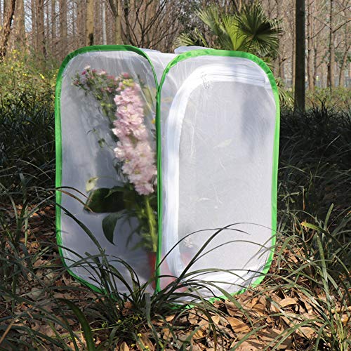 RESTCLOUD Insect and Butterfly Habitat Cage Terrarium Pop-up 24 Inches Tall with Zipper Protection - JOY2ESpree