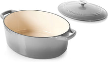 
                        
                          Cargar imagen en el visor de la galería, Cuisinart Cast Iron Casserole, Terracotta Orange, 5.5 Quart - JOY2ESpree
                        
                      