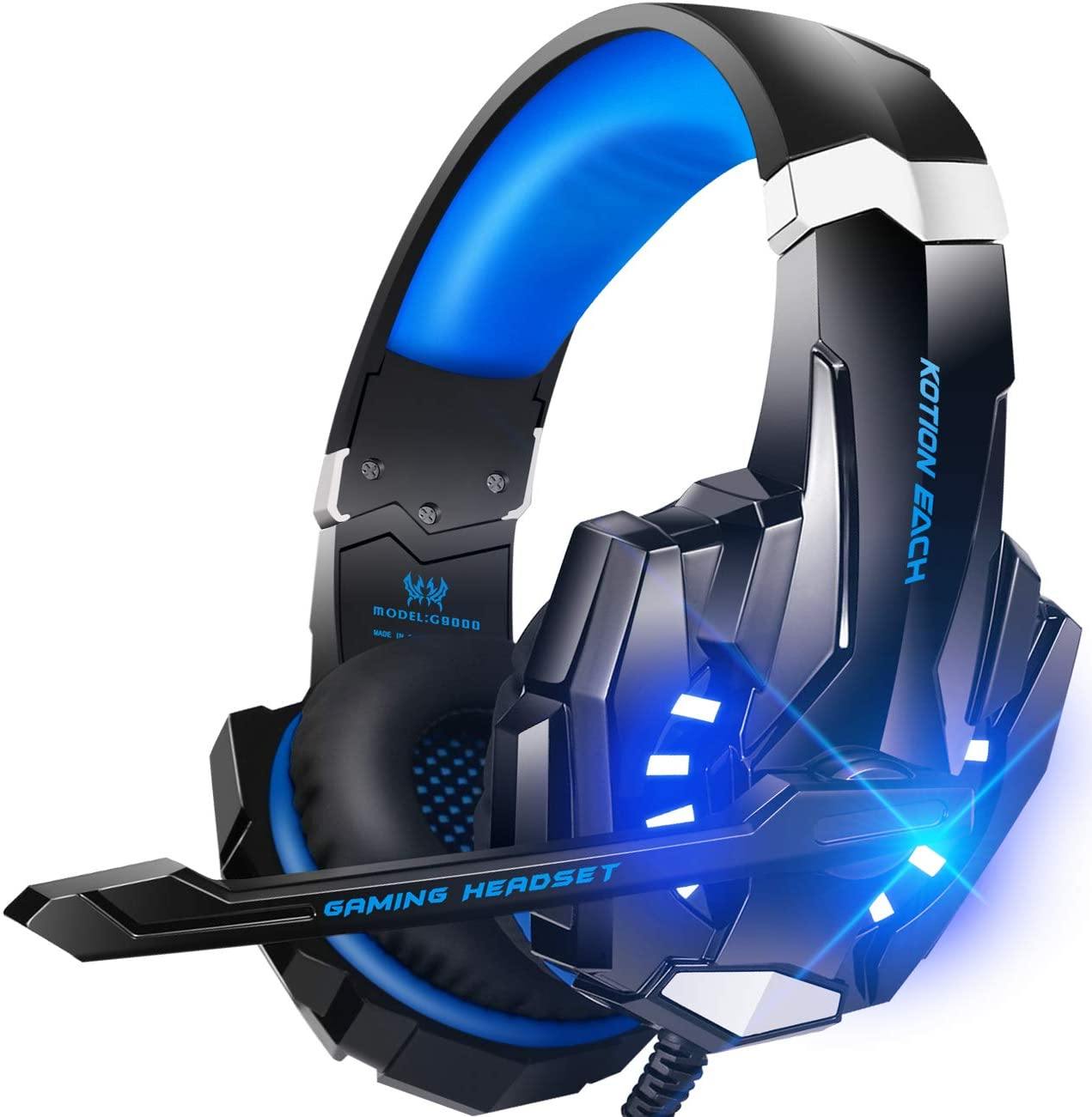 BENGOO G9000 Stereo Gaming Headset for PS4 PC Xbox One PS5 Controller - JOY2ESpree